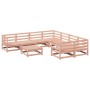 Garden sofa set 9 pieces solid Douglas fir wood by vidaXL, Garden sets - Ref: Foro24-3299368, Price: 496,25 €, Discount: %