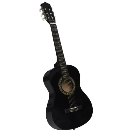 Guitarra clásica para niños y principiantes negro 1/2 34" de vidaXL, Guitarras - Ref: Foro24-70126, Precio: 59,04 €, Descuent...