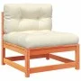 8-piece garden sofa set with wax-brown pine wood cushions by vidaXL, Garden sets - Ref: Foro24-3299557, Price: 861,90 €, Disc...