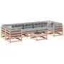 8-piece garden sofa set with Douglas fir wood cushions by vidaXL, Garden sets - Ref: Foro24-3299337, Price: 745,81 €, Discoun...
