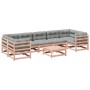 8-piece garden sofa set with Douglas fir wood cushions by vidaXL, Garden sets - Ref: Foro24-3299337, Price: 764,88 €, Discoun...