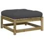 9-piece garden sofa set with impregnated pine wood cushions by vidaXL, Garden sets - Ref: Foro24-3299588, Price: 807,55 €, Di...