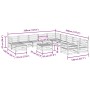 Garden sofa set 12 pieces solid pine wood by vidaXL, Garden sets - Ref: Foro24-3299651, Price: 635,93 €, Discount: %