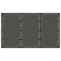 Garden table glass surface PE rattan black 150x90x75 cm by vidaXL, Garden tables - Ref: Foro24-365589, Price: 133,08 €, Disco...