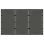 Gartentisch Glasoberfläche PE Rattan schwarz 150x90x75 cm von vidaXL, Gartentische - Ref: Foro24-365589, Preis: 137,71 €, Rab...