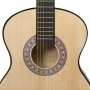 Guitarra clásica para principiantes madera tilo negro 4/4 39" de vidaXL, Guitarras - Ref: Foro24-70106, Precio: 74,16 €, Desc...
