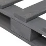 Bettgestell mit Kopfteil aus grauem Kiefernholz, 160 x 200 cm von vidaXL, Betten und Lattenroste - Ref: Foro24-3281565, Preis...