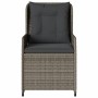 Garden recliners 2 pcs gray synthetic rattan by vidaXL, Garden chairs - Ref: Foro24-368654, Price: 289,13 €, Discount: %