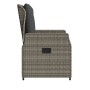 Garden recliners 2 pcs gray synthetic rattan by vidaXL, Garden chairs - Ref: Foro24-368654, Price: 289,13 €, Discount: %