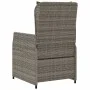 Gartenliegen 2 Stück graues synthetisches Rattan von vidaXL, Gartenstühle - Ref: Foro24-368654, Preis: 267,56 €, Rabatt: %