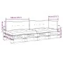 Kissen für Palettensofa, 5 Stück, Blattmuster-Stoff. von vidaXL, Kissen für Stühle und Sofas - Ref: Foro24-3217142, Preis: 17...