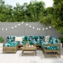Juego de sofás de jardín 8 pzas madera de pino impregnada de vidaXL, Conjuntos de jardín - Ref: Foro24-3250599, Precio: 366,05 €