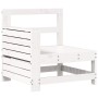 Gartensofa-Set 8-teilig aus massivem weißem Kiefernholz von vidaXL, Gartensets - Ref: Foro24-3250565, Preis: 573,25 €, Rabatt: %