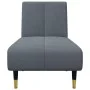 Zweiteilige Sofagarnitur aus dunkelgrauem Samt von vidaXL, Sofas - Ref: Foro24-3216296, Preis: 424,61 €, Rabatt: %