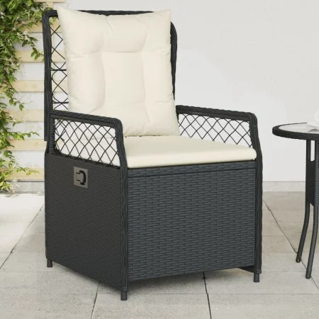 Liegende Gartensessel, 2 Stück, schwarzes synthetisches Rattan von vidaXL, Gartenstühle - Ref: Foro24-368661, Preis: 187,57 €...