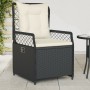 Sillones de jardín reclinables 2 uds ratán sintético negro de vidaXL, Sillas de jardín - Ref: Foro24-368661, Precio: 190,36 €...