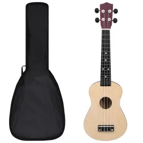 Soprano ukulele set for children with light wood case 23" by vidaXL, String instruments - Ref: Foro24-70151, Price: 30,69 €, ...