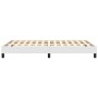 Bettgestell aus weißem Kunstleder, 120 x 190 cm von vidaXL, Betten und Lattenroste - Ref: Foro24-3269620, Preis: 118,77 €, Ra...