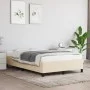 Cream fabric bed frame 120x190 cm by vidaXL, Beds and slatted bases - Ref: Foro24-3269636, Price: 93,88 €, Discount: %