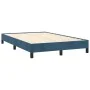 Dunkelblauer Samtbettrahmen 120x190 cm von vidaXL, Betten und Lattenroste - Ref: Foro24-3269629, Preis: 100,45 €, Rabatt: %