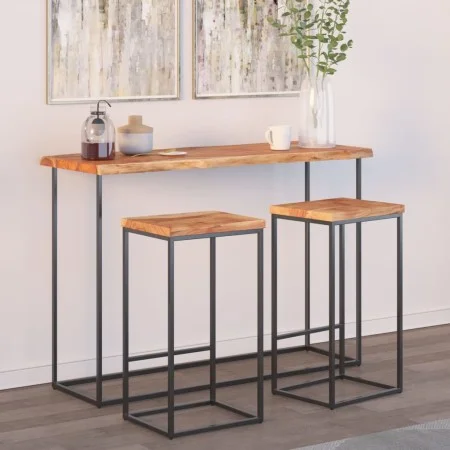 Rectangular board acacia wood live edge 110x40x2.5 cm by vidaXL, Table tops - Ref: Foro24-370613, Price: 79,36 €, Discount: %