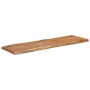 Tablero rectangular madera de acacia borde vivo 110x40x2,5 cm