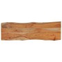 Rectangular board acacia wood live edge 110x40x2.5 cm by vidaXL, Table tops - Ref: Foro24-370613, Price: 80,76 €, Discount: %