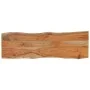 Rectangular board acacia wood live edge 110x40x2.5 cm by vidaXL, Table tops - Ref: Foro24-370613, Price: 79,36 €, Discount: %