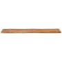Tablero rectangular madera de acacia borde vivo 110x40x2,5 cm