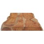 Tablero rectangular madera de acacia borde vivo 110x40x2,5 cm