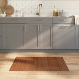 Rectangular brown bamboo rug 70x100 cm by vidaXL, Rugs - Ref: Foro24-376740, Price: 17,64 €, Discount: %