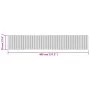 Rechteckiger schwarzer Bambusteppich 70x400 cm von vidaXL, Teppiche - Ref: Foro24-376756, Preis: 32,38 €, Rabatt: %
