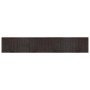 Dark brown rectangular bamboo rug 70x400 cm by vidaXL, Rugs - Ref: Foro24-376761, Price: 38,08 €, Discount: %