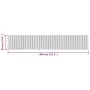 Dunkelbrauner rechteckiger Bambusteppich 70x400 cm von vidaXL, Teppiche - Ref: Foro24-376761, Preis: 35,32 €, Rabatt: %
