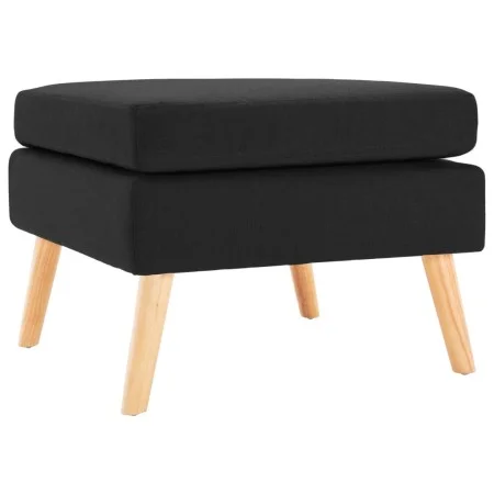 Black fabric footrest by vidaXL, Ottomans - Ref: Foro24-288742, Price: 86,43 €, Discount: %
