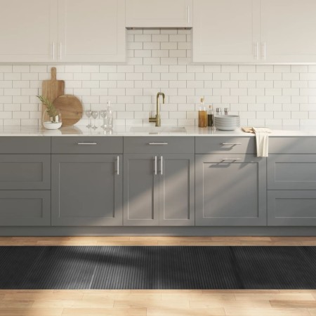 Rectangular gray bamboo rug 80x500 cm by vidaXL, Rugs - Ref: Foro24-376796, Price: 45,98 €, Discount: %