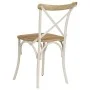 Cross back chairs 2 pcs solid white mango wood by vidaXL, dining chairs - Ref: Foro24-247315, Price: 201,68 €, Discount: %