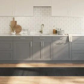 Rectangular gray bamboo rug 60x400 cm by vidaXL, Rugs - Ref: Foro24-376850, Price: 31,17 €, Discount: %