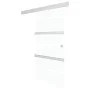 Puerta corredera vidrio ESG y aluminio plateado 76x205 cm de vidaXL, Puertas - Ref: Foro24-288058, Precio: 207,41 €, Descuent...