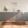 Rectangular brown bamboo rug 80x200 cm by vidaXL, Rugs - Ref: Foro24-376908, Price: 47,11 €, Discount: %