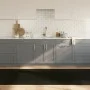 Rechteckiger schwarzer Bambusteppich 100x500 cm von vidaXL, Teppiche - Ref: Foro24-376960, Preis: 52,48 €, Rabatt: %