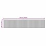 Alfombra rectangular bambú negro 100x500 cm de vidaXL, Alfombras - Ref: Foro24-376960, Precio: 53,31 €, Descuento: %