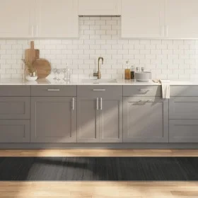 Rectangular gray bamboo rug 70x500 cm by vidaXL, Rugs - Ref: Foro24-376892, Price: 43,10 €, Discount: %