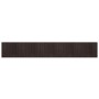 Dunkelbrauner rechteckiger Bambusteppich 80x500 cm von vidaXL, Teppiche - Ref: Foro24-376929, Preis: 48,11 €, Rabatt: %