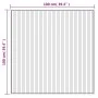 Dunkelbrauner quadratischer Bambusteppich 100x100 cm von vidaXL, Teppiche - Ref: Foro24-376941, Preis: 26,79 €, Rabatt: %