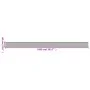 Rechteckiger Bambusteppich in Naturfarbe 60x1000 cm von vidaXL, Teppiche - Ref: Foro24-376859, Preis: 61,49 €, Rabatt: %