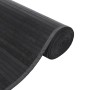 Alfombra rectangular bambú gris 60x300 cm de vidaXL, Alfombras - Ref: Foro24-376844, Precio: 25,56 €, Descuento: %