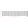 Rectangular gray bamboo rug 60x300 cm by vidaXL, Rugs - Ref: Foro24-376844, Price: 24,47 €, Discount: %