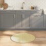 Runder Bambusteppich in heller Naturfarbe, 80 cm von vidaXL, Teppiche - Ref: Foro24-376981, Preis: 21,86 €, Rabatt: %