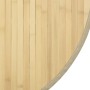 Runder Bambusteppich in heller Naturfarbe, 80 cm von vidaXL, Teppiche - Ref: Foro24-376981, Preis: 21,86 €, Rabatt: %